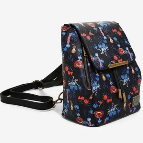 Loungefly Coraline Convertible Mini Backpack - Picture 2 of 7
